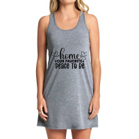 Home Is Our Favorite Place To Be Sign  ,cute Welcome Mat  Front Porch  Tank Dress | Artistshot