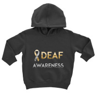 American Sign Language Deaf Awareness Toddler Hoodie | Artistshot