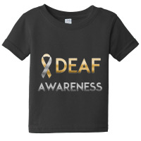 American Sign Language Deaf Awareness Baby Tee | Artistshot