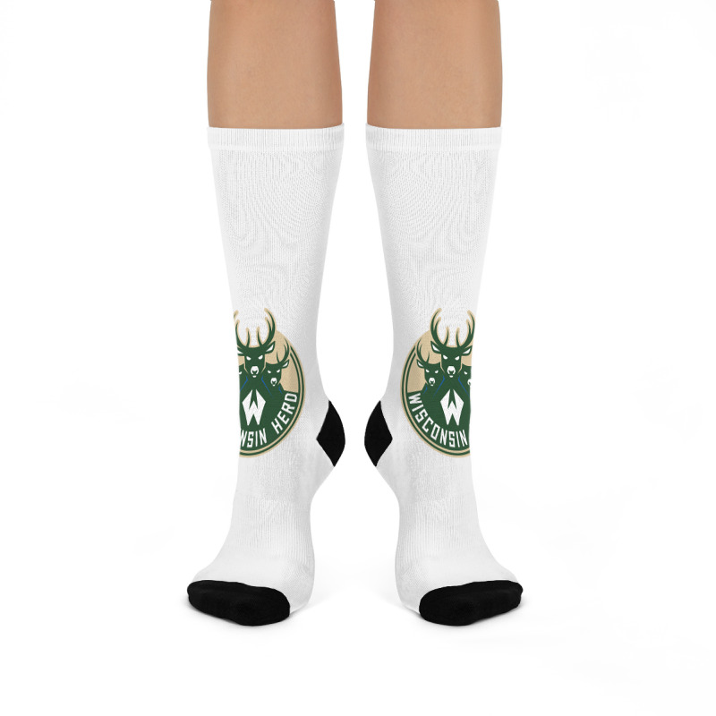 Wisconsin Herd Crew Socks | Artistshot