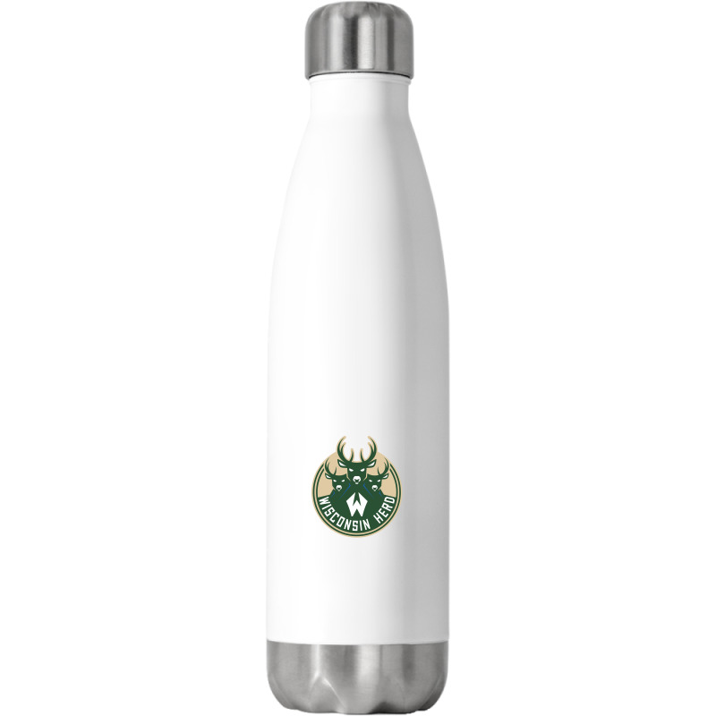 Wisconsin Herd Stainless Steel Water Bottle | Artistshot