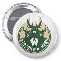 Wisconsin Herd Pin-back Button | Artistshot