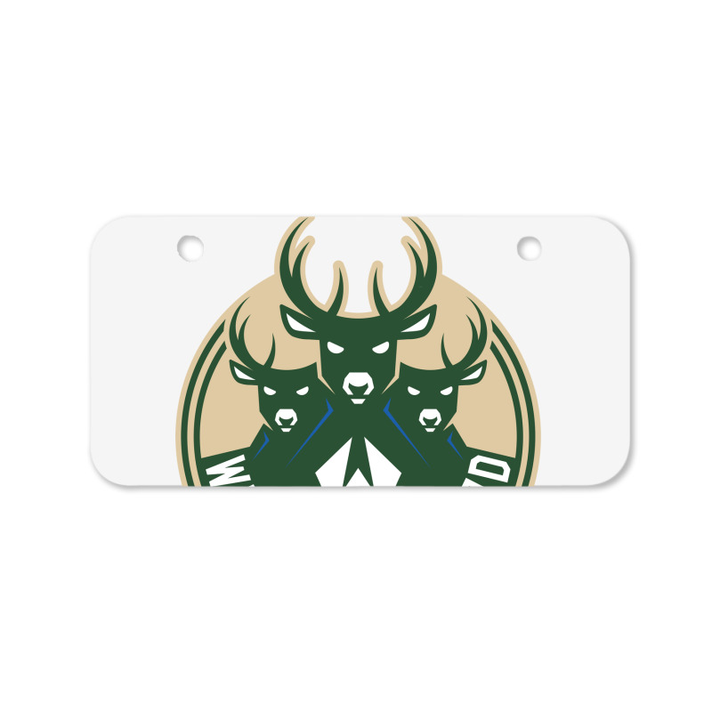 Wisconsin Herd Bicycle License Plate | Artistshot