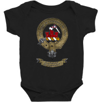 Clan Macdonald Scottish Pride Family Coat Of Arms Baby Bodysuit | Artistshot