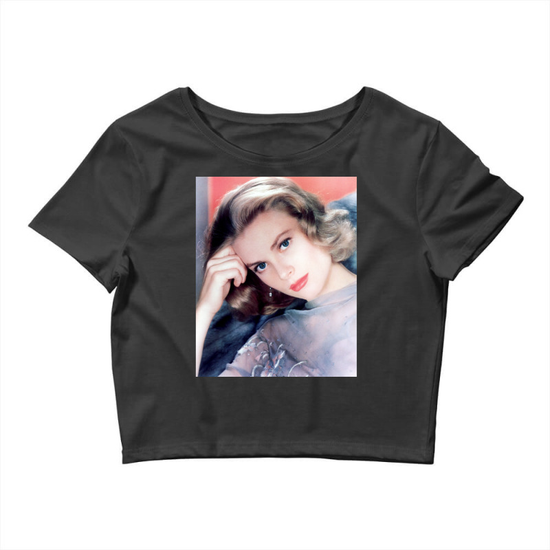 Grace Kelly Cute Crop Top by cm-arts | Artistshot