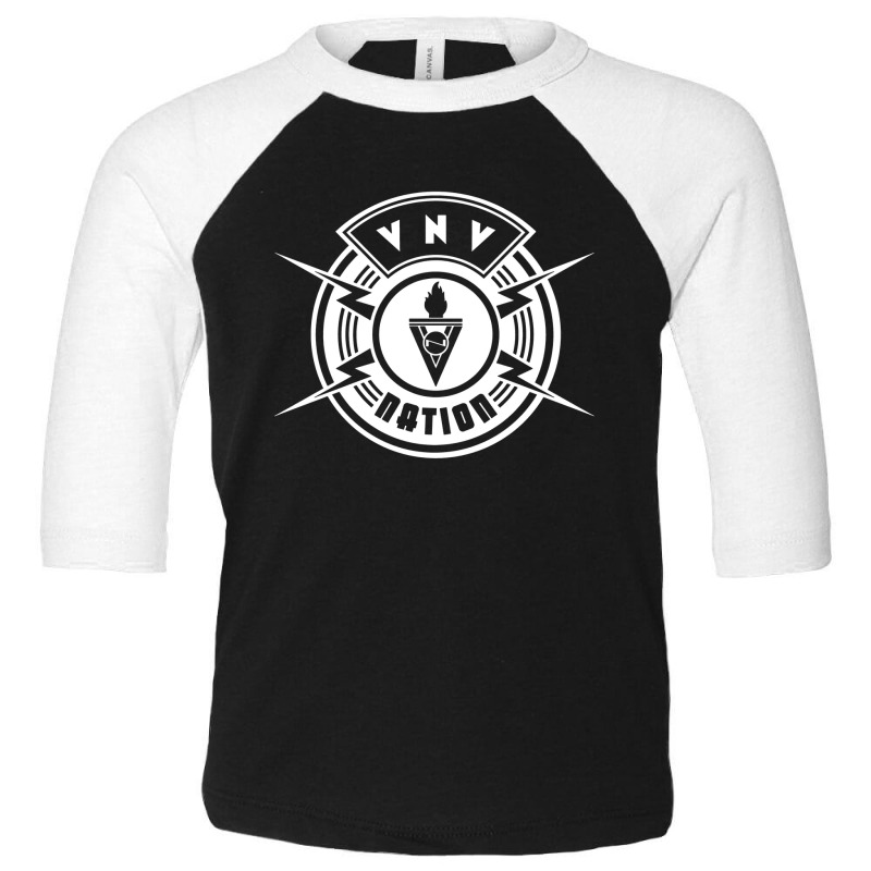 Vnv Nation Industrial Toddler 3/4 Sleeve Tee | Artistshot