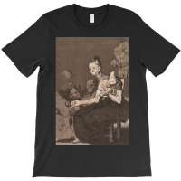 They Spin Finely By Francisco Goya T-shirt | Artistshot