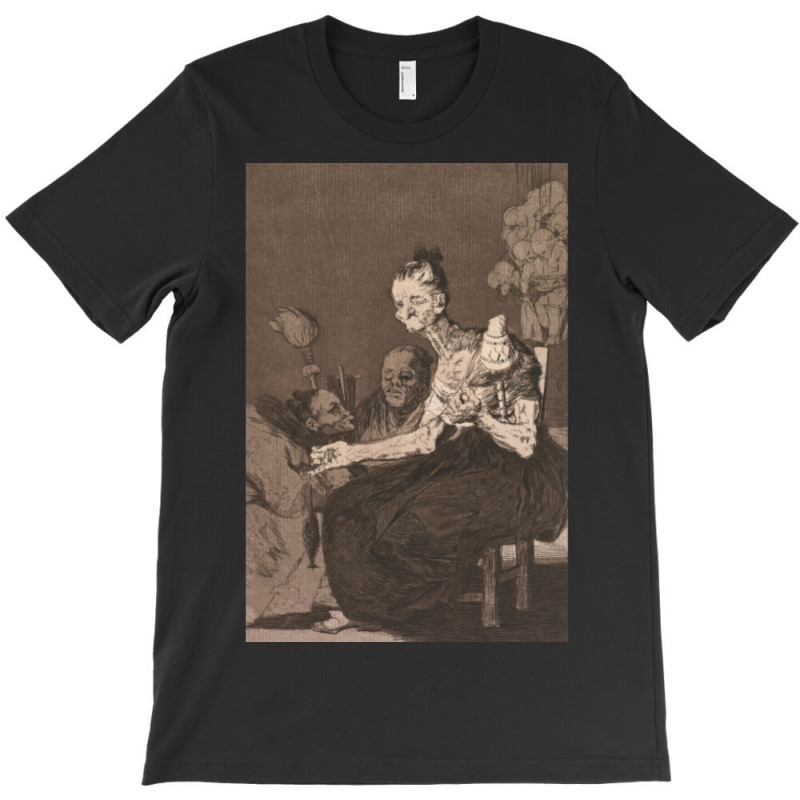 They Spin Finely By Francisco Goya T-Shirt by Kuwannin528 | Artistshot