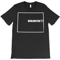 Epic Threadz   Colorado State Map   Burlington Co T Shirt T-shirt | Artistshot