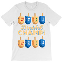 Funny Jewish Tshirt Dreidel Champ Cute Hanukkah Gift T-shirt | Artistshot