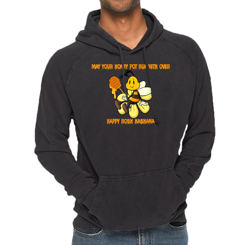 Happy Rosh Hashanah Shana Tova Jewish New Year Honey T Shirt Vintage Hoodie | Artistshot