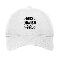 Funny Jew  Nice Jewish Girl Hanukkah Gift Adjustable Cap | Artistshot