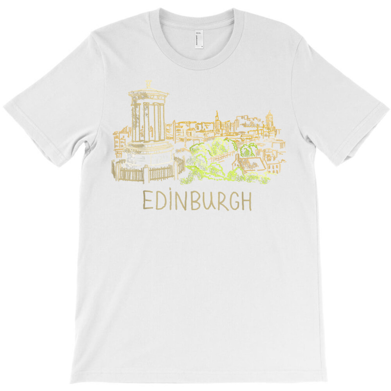 Edinburgh City Scotland Uk Souvenir Gift For Men Women T Shirt T-shirt | Artistshot