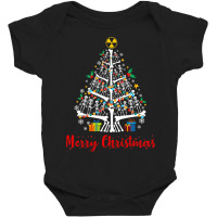 Christmas Tree Skeleton Xmas Radiology Radiologist Baby Bodysuit | Artistshot