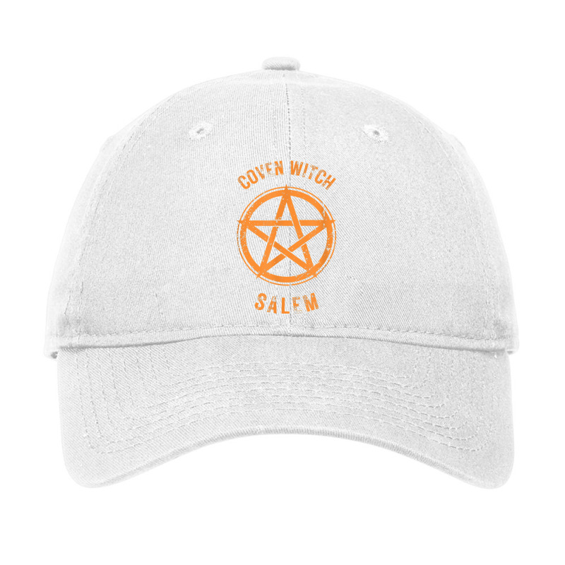 Coven Witch Salem Autumn Pentagram Halloween T Shirt Adjustable Cap by cm-arts | Artistshot