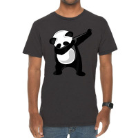 Dabbing Panda Cute Animal Giant Panda Bear Dab Dance Vintage T-shirt | Artistshot