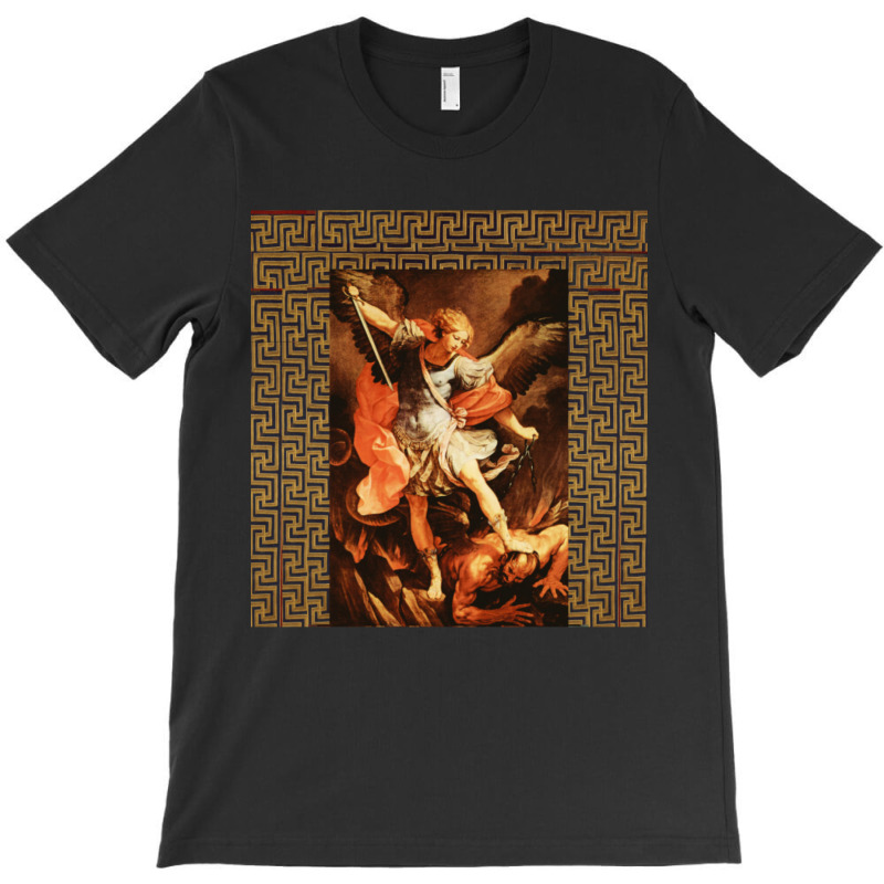 St. Michael Archangel By Guido Reni T-Shirt by cm-arts | Artistshot