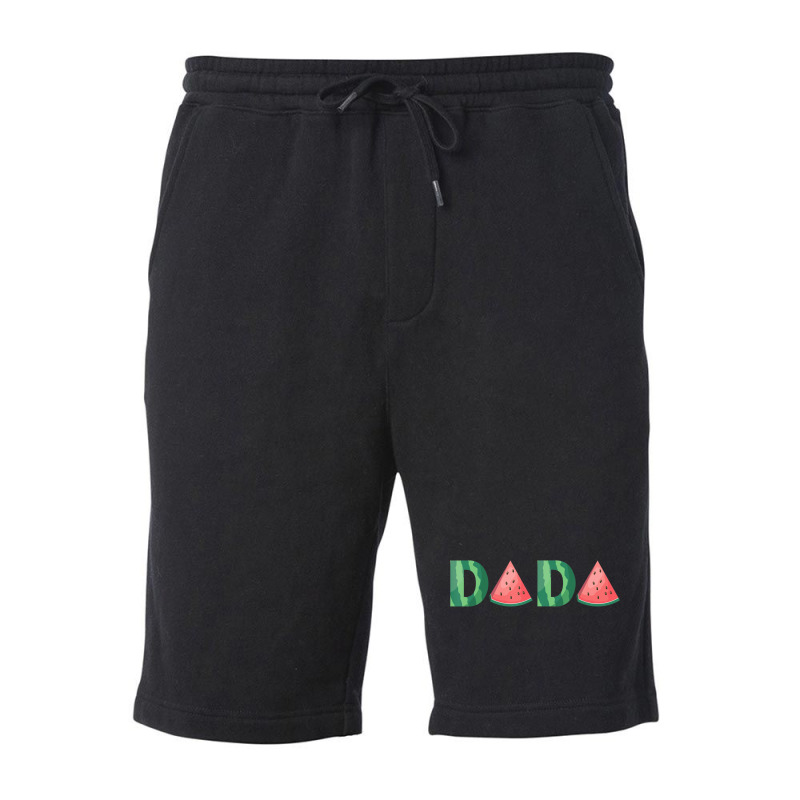 Dada Watermelon Summer Fruit Great Father's Day Fleece Short | Artistshot