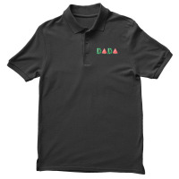 Dada Watermelon Summer Fruit Great Father's Day Men's Polo Shirt | Artistshot