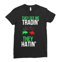 Trading Lover Ladies Fitted T-shirt | Artistshot