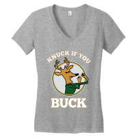 Knuck If You Buck Tee Women's V-neck T-shirt | Artistshot