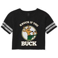 Knuck If You Buck Tee Scorecard Crop Tee | Artistshot