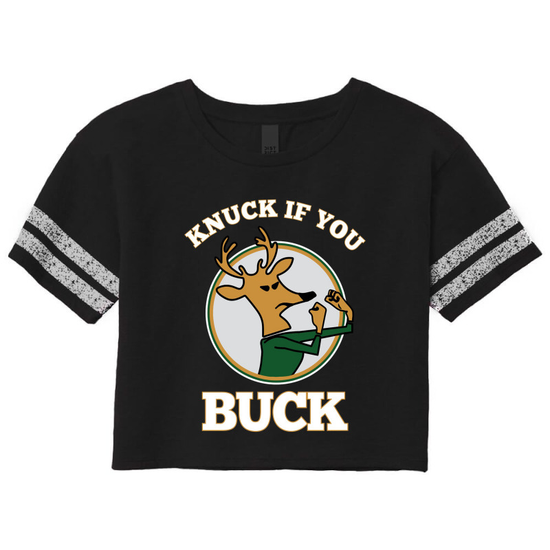 Knuck If You Buck Tee Scorecard Crop Tee by drakebimbi | Artistshot