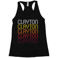 Clayton, Ny Vintage Style New York Racerback Tank | Artistshot