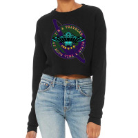 Traveler Of Time & Space Cropped Sweater | Artistshot