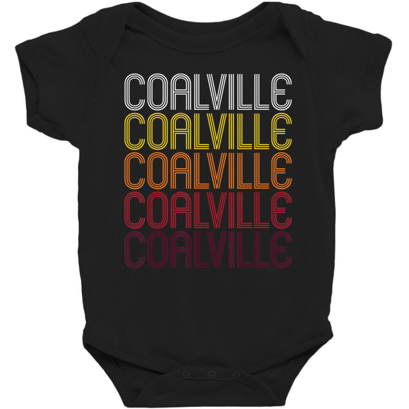 Coalville, Ut Vintage Style Utah Baby Bodysuit | Artistshot