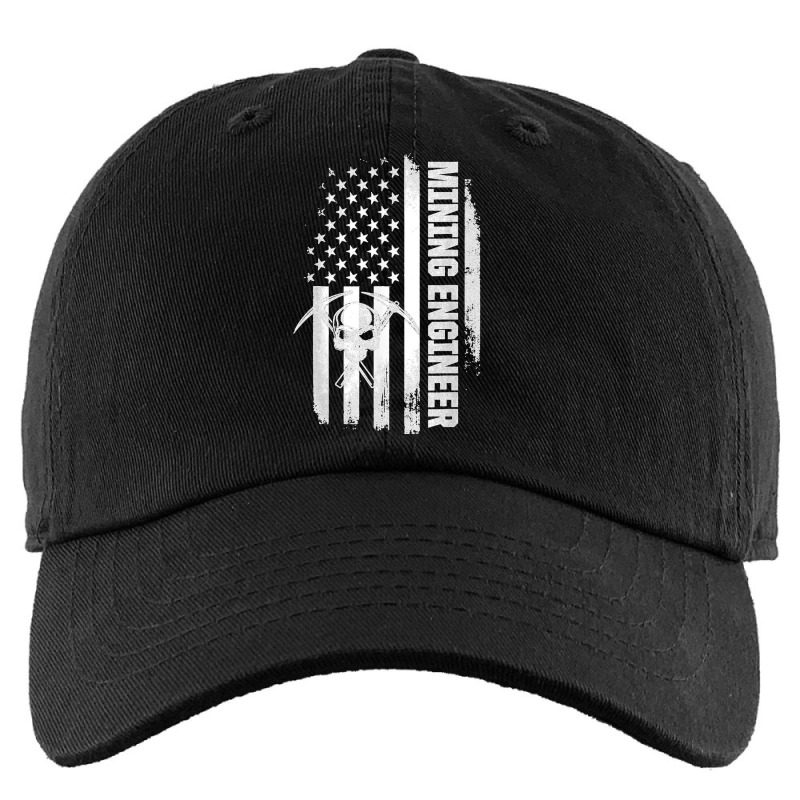 Mining Engineer Usa Flag Engineering Gifts Kids Cap by URVIBUPADHYAY | Artistshot