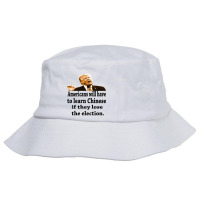 Donald Trump Fitted V-neck Bucket Hat | Artistshot