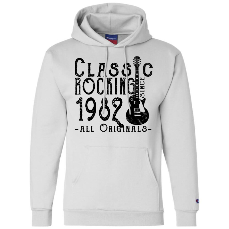 Rocking Since 1982 Champion Hoodie | Artistshot