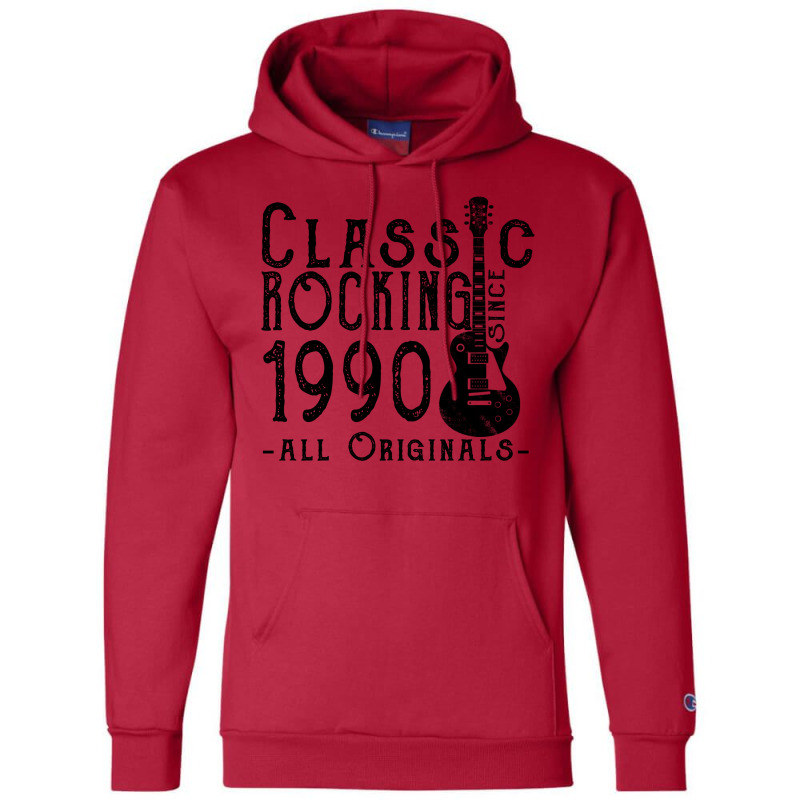 Rocking Since 1990 Champion Hoodie | Artistshot