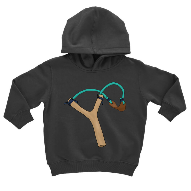 Wooden Slingshot Toddler Hoodie | Artistshot