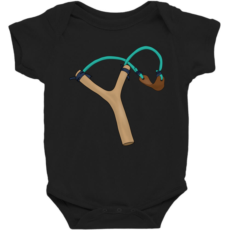 Wooden Slingshot Baby Bodysuit | Artistshot