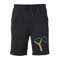 Wooden Slingshot Fleece Short | Artistshot