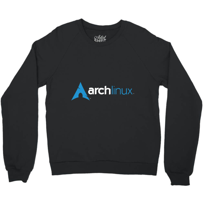 Dark Arch Linux Crewneck Sweatshirt by KEITHSHAPIRO | Artistshot