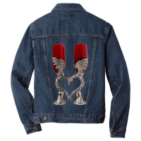 Cup Of The Dragon Men Denim Jacket | Artistshot