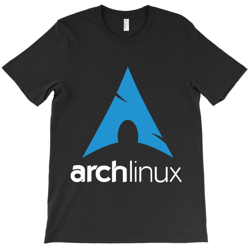 Dark Color Arch Linux T-shirt | Artistshot