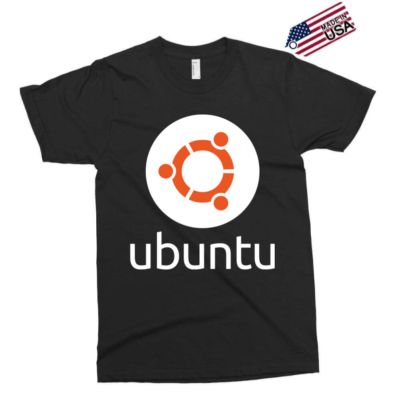 Dark Color Ubuntu Linux Exclusive T-shirt by KEITHSHAPIRO | Artistshot