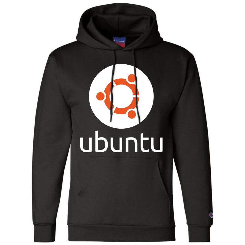 Dark Color Ubuntu Linux Champion Hoodie by KEITHSHAPIRO | Artistshot