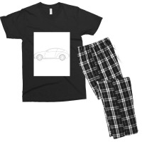 Car Technical Drawing - Shooting Brake Men's T-shirt Pajama Set | Artistshot