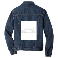 Car Technical Drawing - Shooting Brake Men Denim Jacket | Artistshot