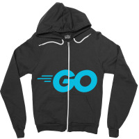 Dark Golang Official Zipper Hoodie | Artistshot