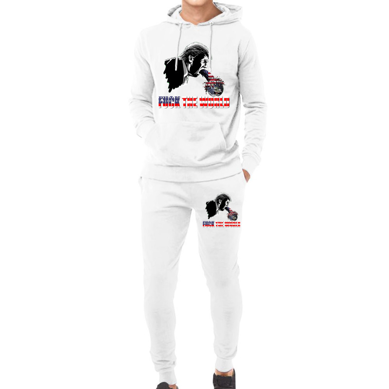 Trump Vs The World Hoodie & Jogger Set | Artistshot