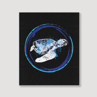 Sea Turtle Ocean Animal, Sea Turtle, Ocean Animal, Sea Turtle Ocean An Portrait Canvas Print | Artistshot