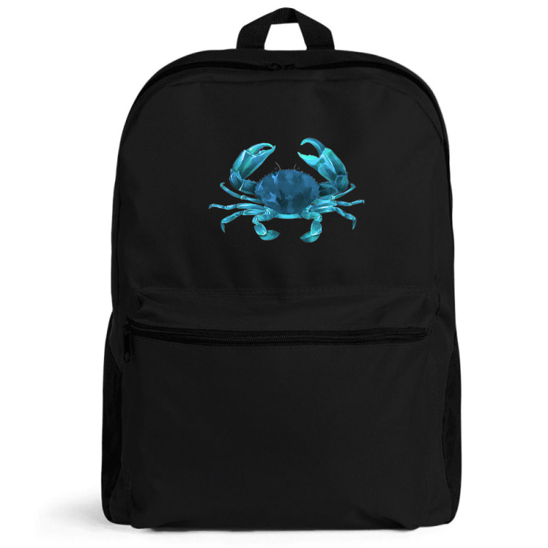 Aqua Colored Crab Backpack | Artistshot