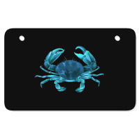 Aqua Colored Crab Atv License Plate | Artistshot