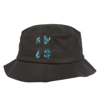 Aqua Colored Crustacean Bucket Hat | Artistshot